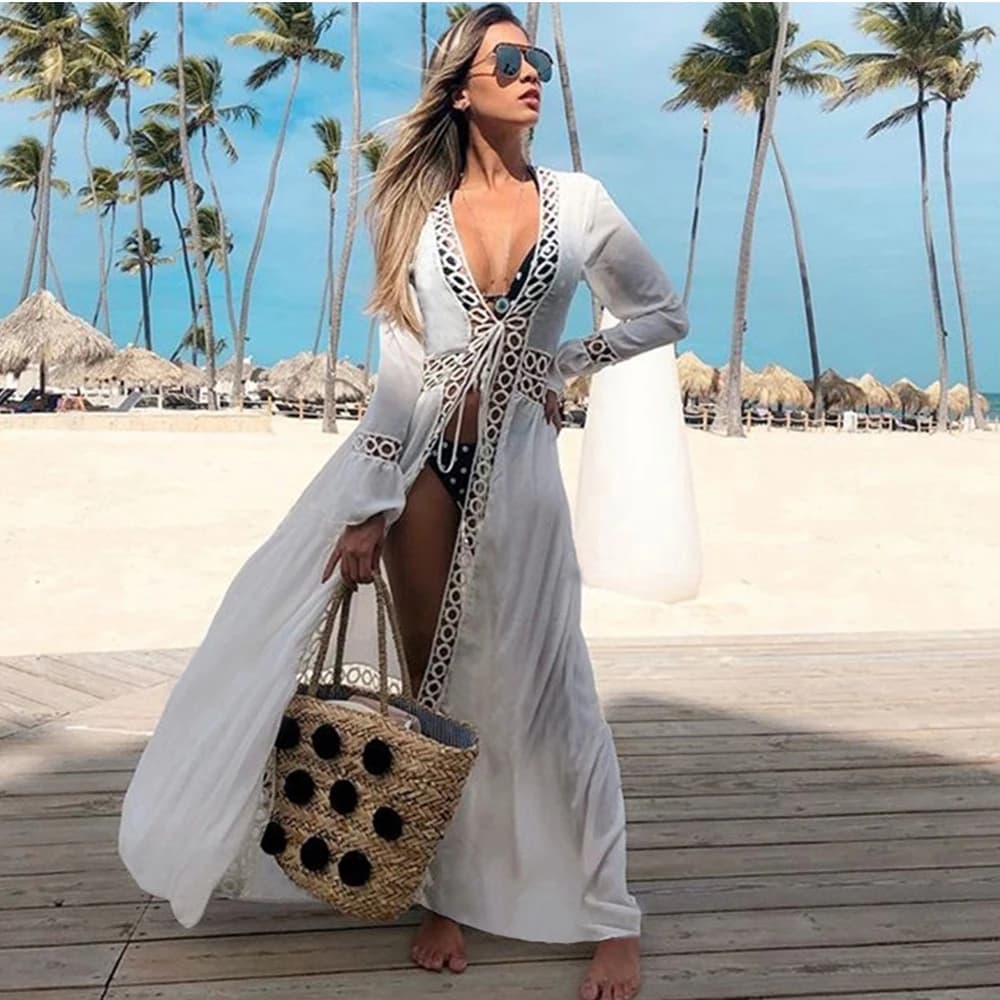 robe-blanche-longue-plage