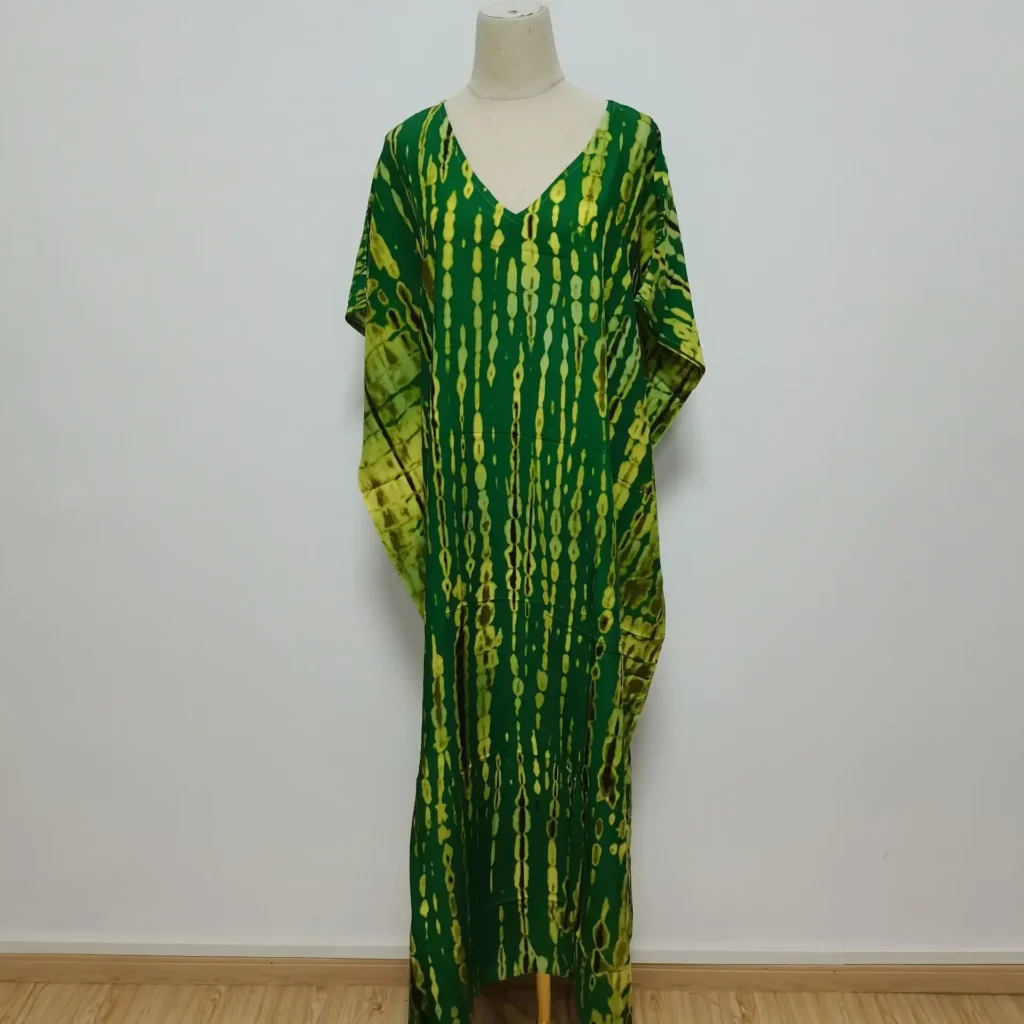 robe-longue-tie-dye-verte-et-jaune