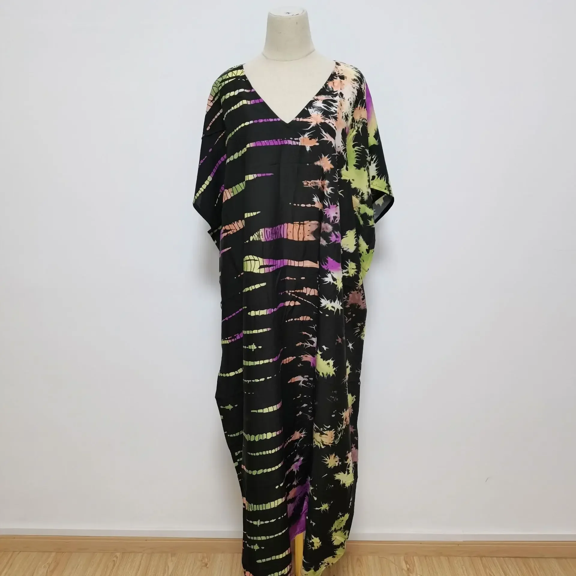 robe-longue-imprimé-tie-dye