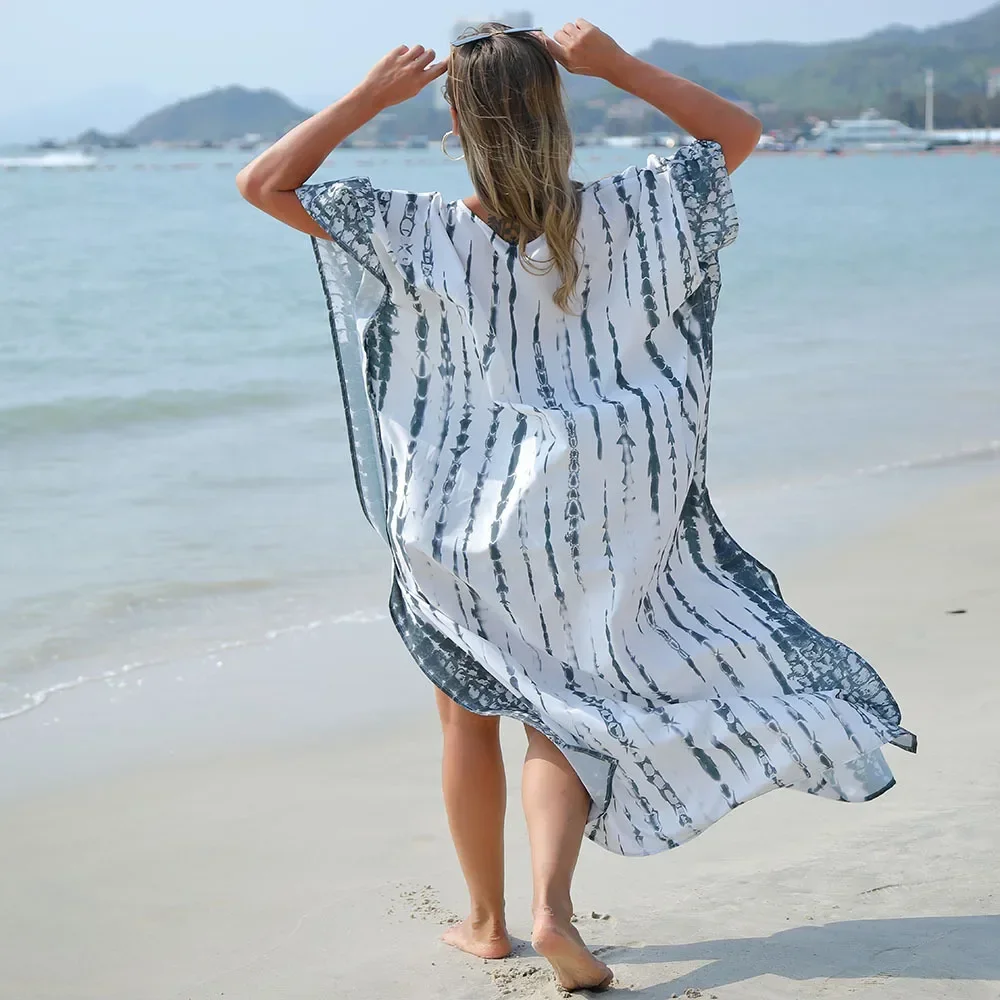 caftan-plage-bohème-tie-dye